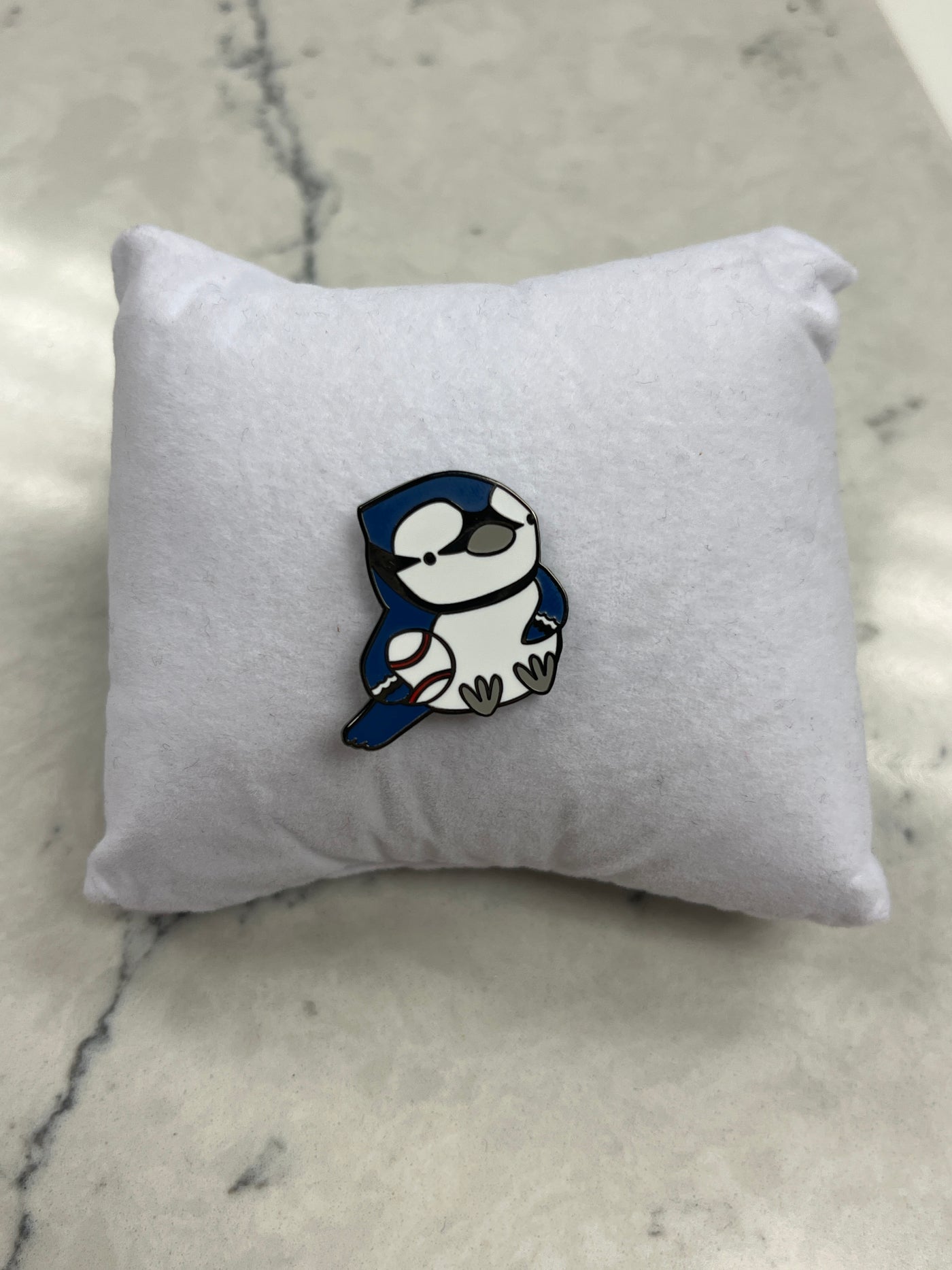 Blue Jay Baseball Enamel Pin