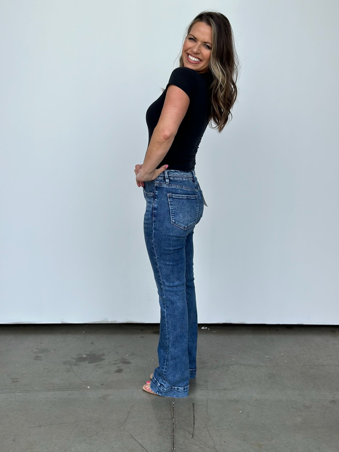 Darcy{Lovervet} High Rise Bootcut