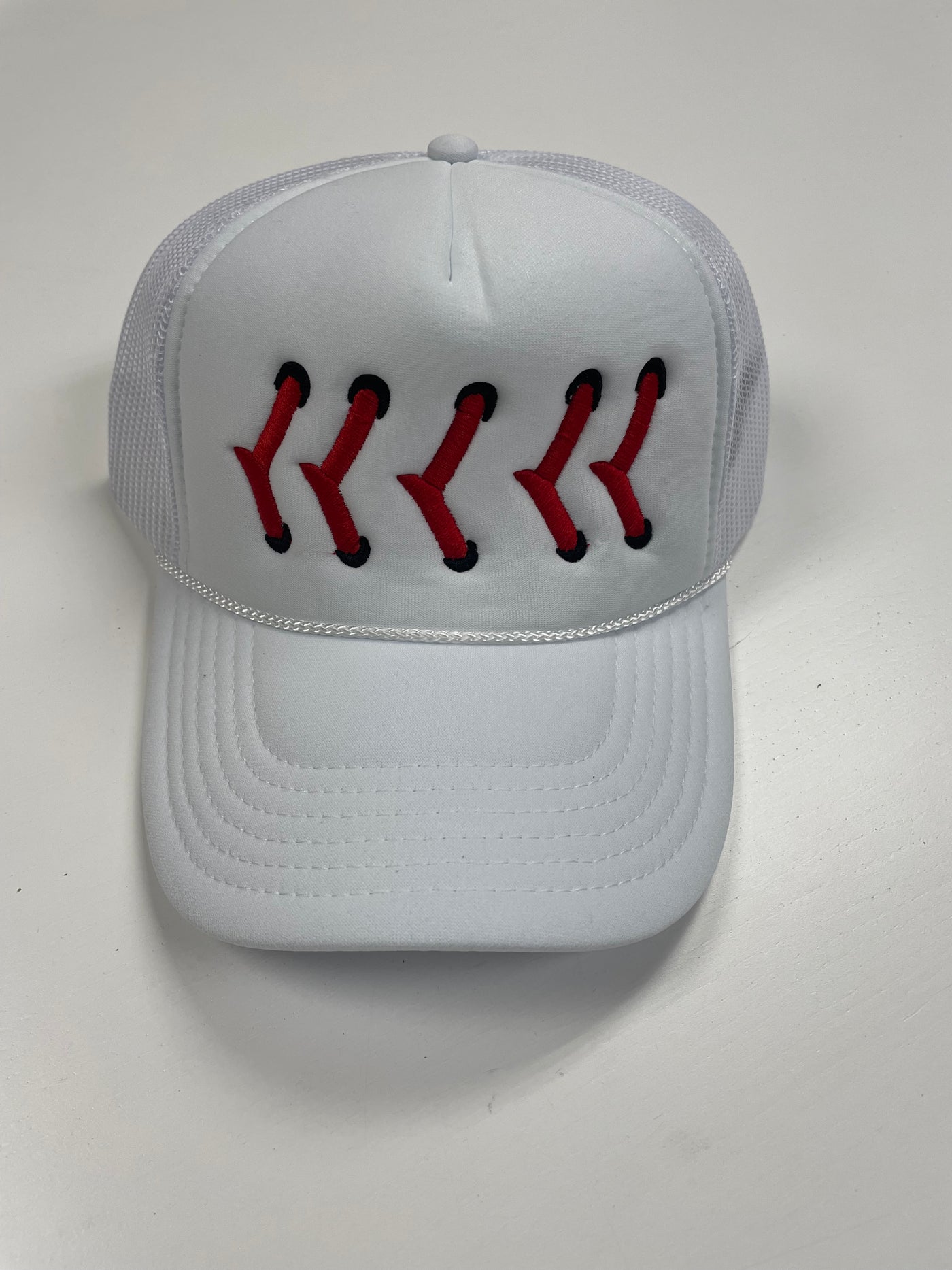 Baseball Stitch Trucker Hat